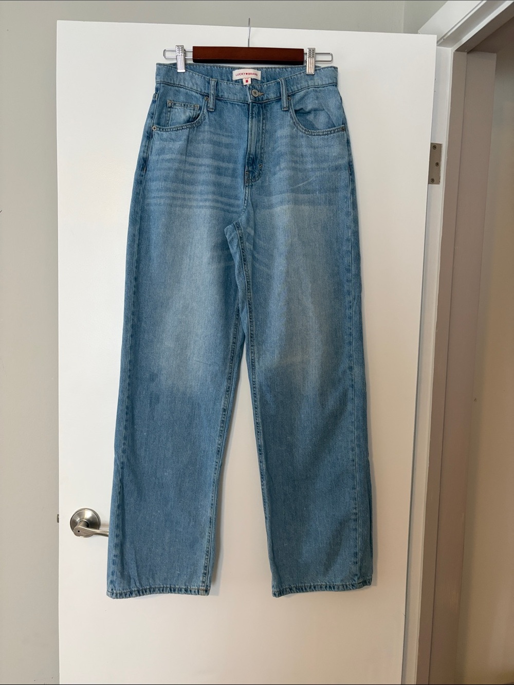 Lucky Brand Light Blue Wide Leg Jeans